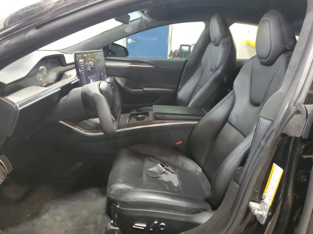 5YJSA1E58NF478370 - 2022 TESLA MODEL S BLACK photo 7
