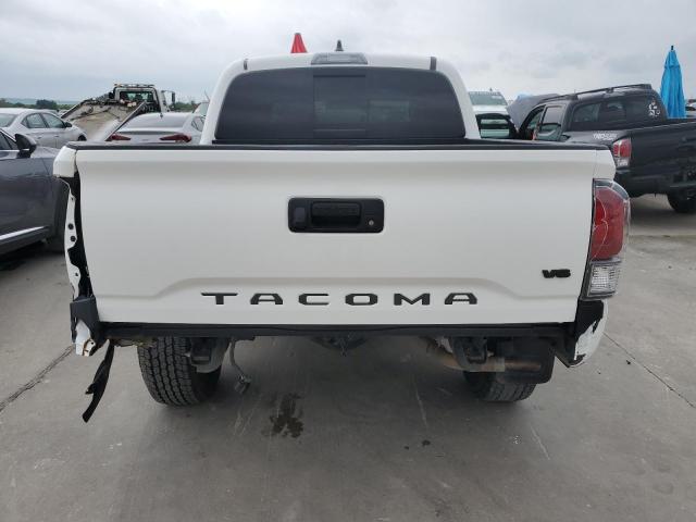 3TMCZ5AN9NM520809 - 2022 TOYOTA TACOMA DOUBLE CAB WHITE photo 6