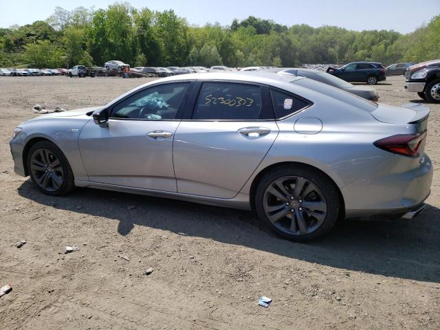 19UUB5F55MA008530 - 2021 ACURA TLX TECH A SILVER photo 2