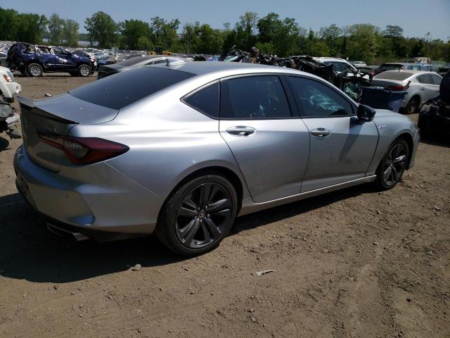 19UUB5F55MA008530 - 2021 ACURA TLX TECH A SILVER photo 3