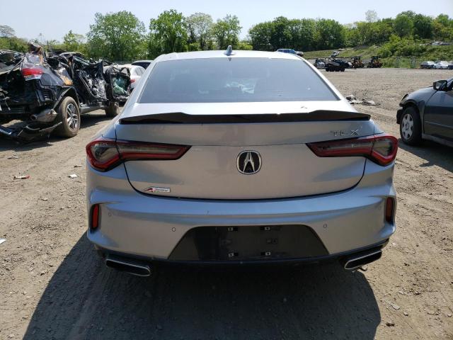 19UUB5F55MA008530 - 2021 ACURA TLX TECH A SILVER photo 6