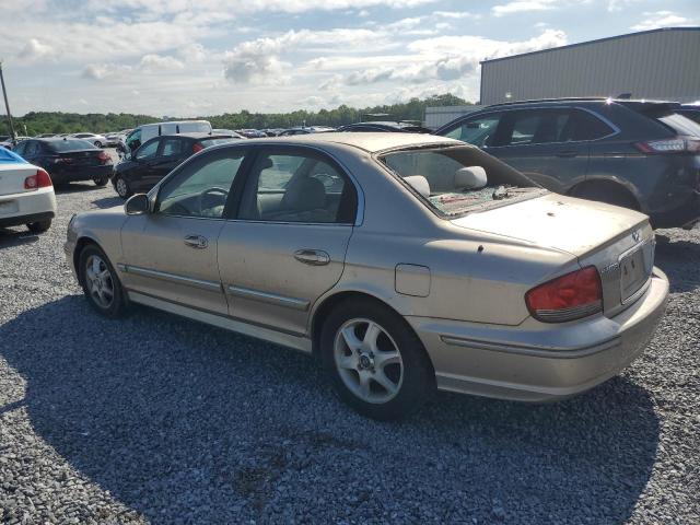 KMHWF35H75A167266 - 2005 HYUNDAI SONATA GLS GOLD photo 2