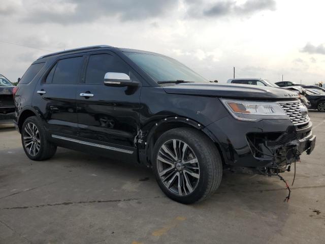 1FM5K8HT6JGA67445 - 2018 FORD EXPLORER PLATINUM BLACK photo 4