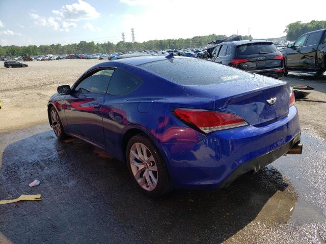 KMHHT6KD0DU081833 - 2013 HYUNDAI GENESIS CO 2.0T BLUE photo 2