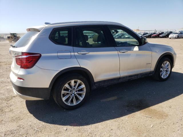 5UXWX9C58E0D21049 - 2014 BMW X3 XDRIVE28I SILVER photo 3