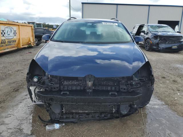 3VWML7AJ8DM674678 - 2013 VOLKSWAGEN JETTA TDI BLUE photo 5