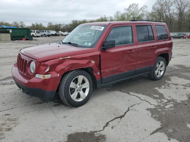 1C4NJPFAXCD622792 - 2012 JEEP PATRIOT LATITUDE RED photo 1