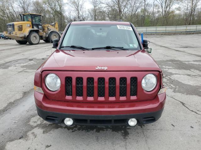 1C4NJPFAXCD622792 - 2012 JEEP PATRIOT LATITUDE RED photo 5