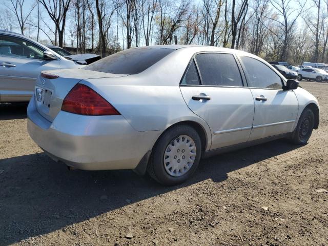 1HGCM561X6A011378 - 2006 HONDA ACCORD VALUE SILVER photo 3