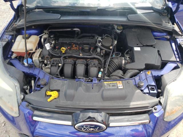 1FADP3J2XEL232793 - 2014 FORD FOCUS TITANIUM BLUE photo 11