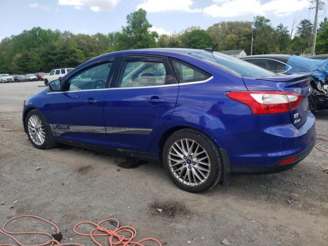 1FADP3J2XEL232793 - 2014 FORD FOCUS TITANIUM BLUE photo 2