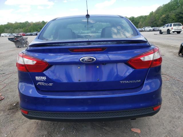 1FADP3J2XEL232793 - 2014 FORD FOCUS TITANIUM BLUE photo 6