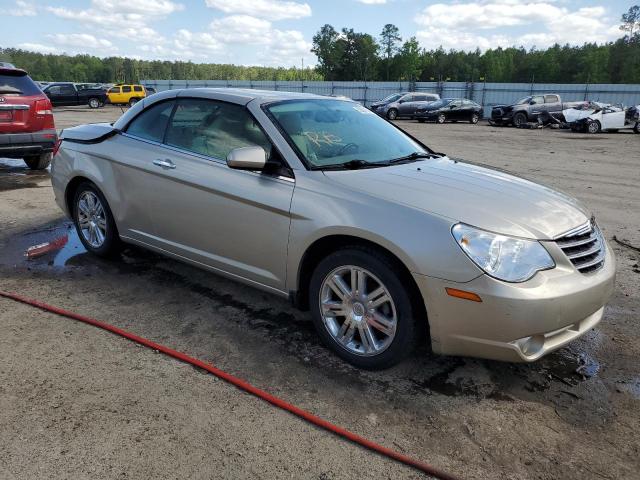 1C3LC65M98N147729 - 2008 CHRYSLER SEBRING LIMITED GOLD photo 4