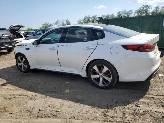 5XXGW4L25GG011697 - 2016 KIA OPTIMA SX WHITE photo 2