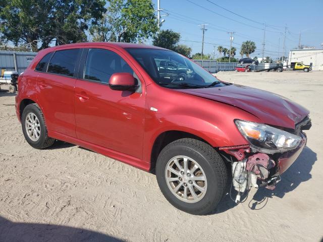 JA4AP3AU1BZ010239 - 2011 MITSUBISHI OUTLANDER ES RED photo 4