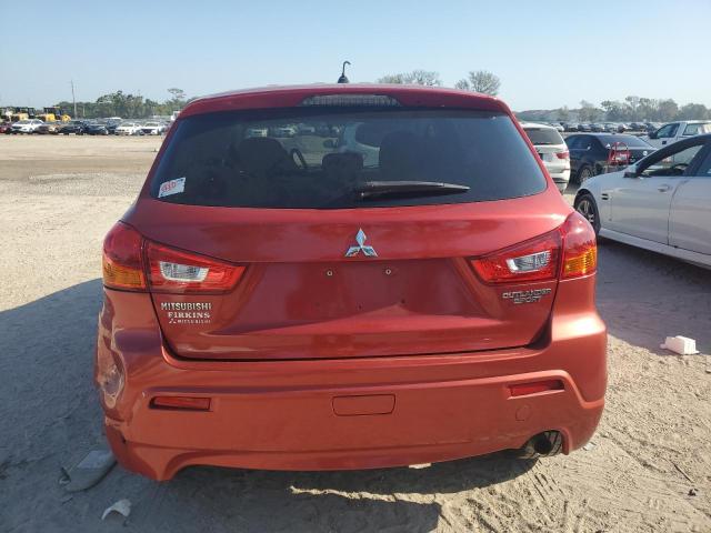 JA4AP3AU1BZ010239 - 2011 MITSUBISHI OUTLANDER ES RED photo 6