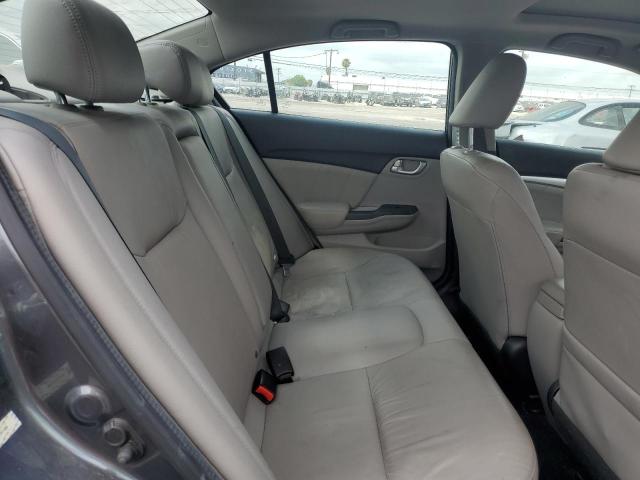 19XFB2F9XDE201486 - 2013 HONDA CIVIC EXL გრაფიტი ფოტო 10