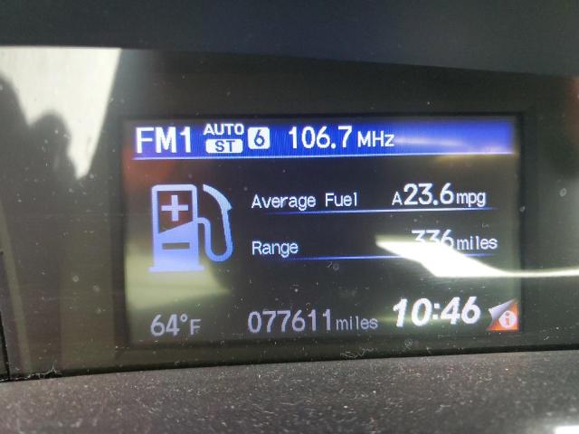 19XFB2F9XDE201486 - 2013 HONDA CIVIC EXL გრაფიტი ფოტო 9