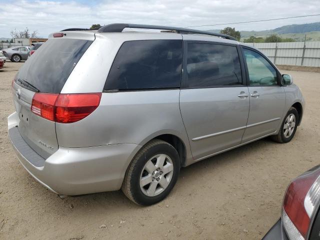 5TDZA22C44S021606 - 2004 TOYOTA SIENNA XLE SILVER photo 3