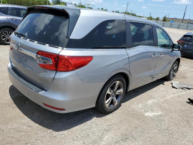 5FNRL6H85JB045384 - 2018 HONDA ODYSSEY TOURING GRAY photo 3