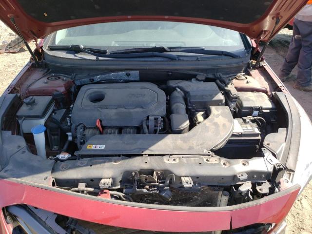 5NPE34AF6GH312036 - 2016 HYUNDAI SONATA SPORT RED photo 11