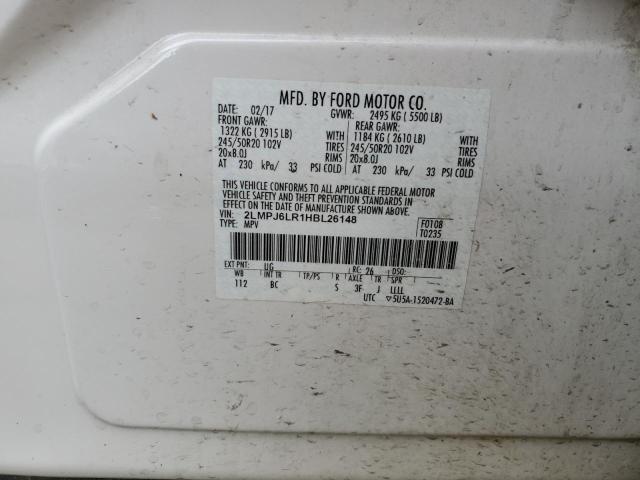 2LMPJ6LR1HBL26148 - 2017 LINCOLN MKX RESERVE Ağ foto 14