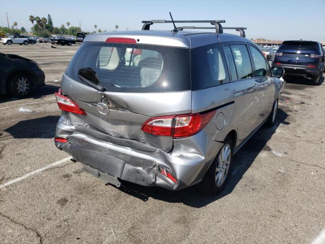 JM1CW2BL0E0174589 - 2014 MAZDA 5 SPORT SILVER photo 4