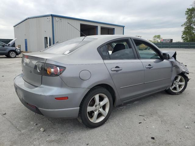 JM1BK323661496145 - 2006 MAZDA 3 S GRAY photo 3