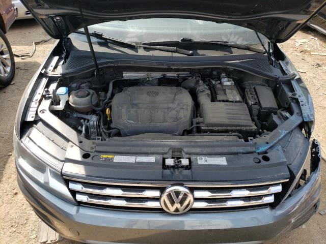 3VV2B7AX7KM006127 - 2019 VOLKSWAGEN TIGUAN SE GRAY photo 11