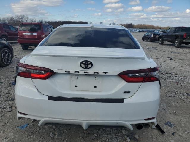 4T1G11AK0PU805593 - 2023 TOYOTA CAMRY SE NIGHT SHADE WHITE photo 6