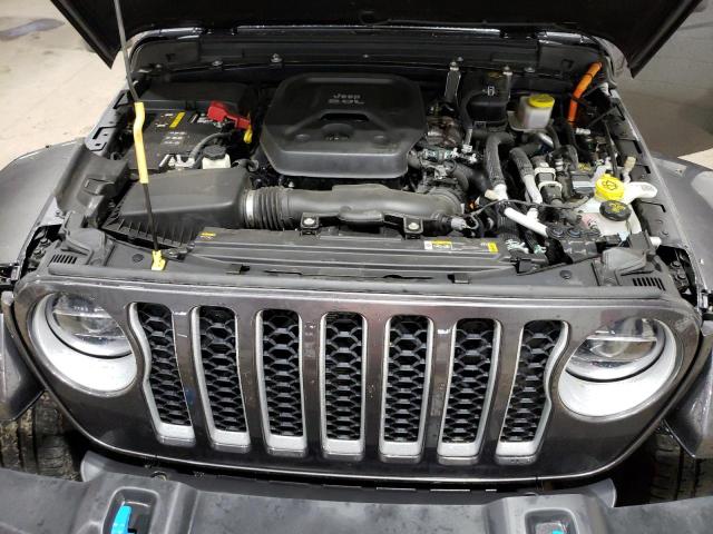 1C4JJXP65NW183002 - 2022 JEEP WRANGLER U SAHARA 4XE GRAY photo 12