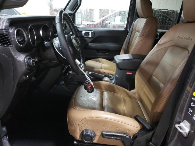 1C4JJXP65NW183002 - 2022 JEEP WRANGLER U SAHARA 4XE GRAY photo 7