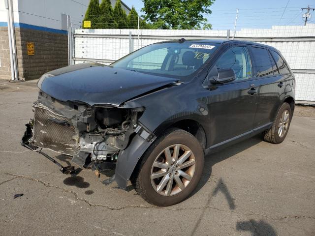 2FMDK4JC8DBA17074 - 2013 FORD EDGE SEL BLACK photo 1