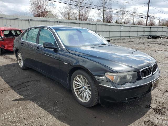 WBAGN634X4DS45675 - 2004 BMW 7 SERIES LI BLACK photo 4