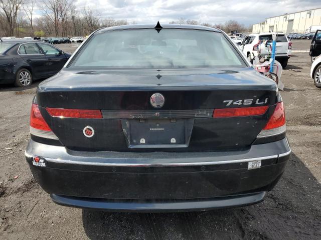 WBAGN634X4DS45675 - 2004 BMW 7 SERIES LI BLACK photo 6