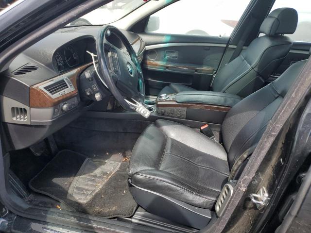 WBAGN634X4DS45675 - 2004 BMW 7 SERIES LI BLACK photo 7