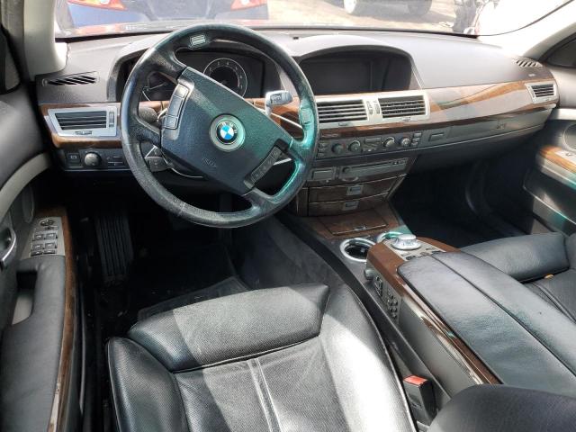 WBAGN634X4DS45675 - 2004 BMW 7 SERIES LI BLACK photo 8