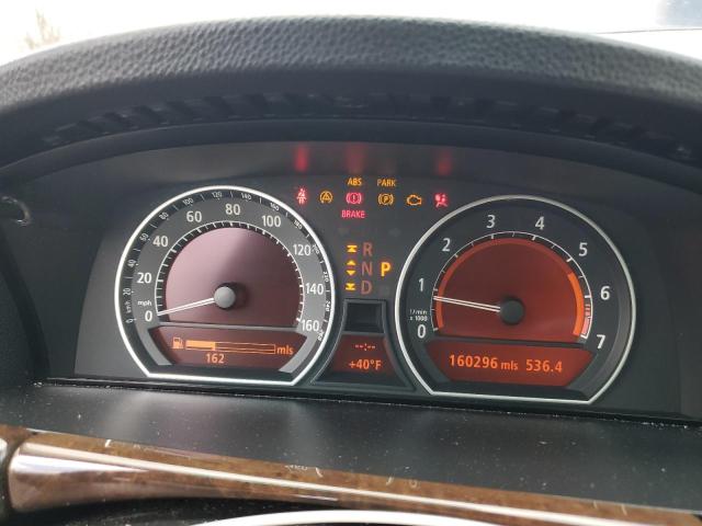 WBAGN634X4DS45675 - 2004 BMW 7 SERIES LI BLACK photo 9