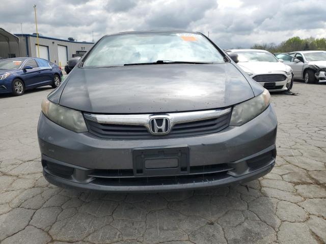 2HGFB2F99CH505980 - 2012 HONDA CIVIC EXL GRAY photo 5