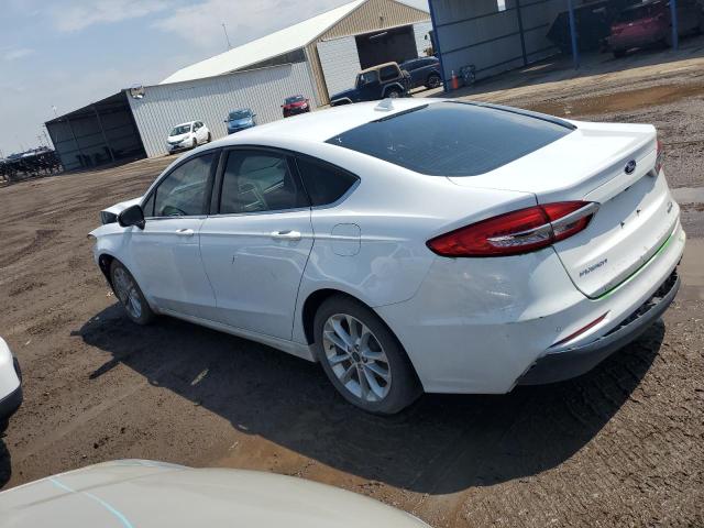 3FA6P0LU1KR255561 - 2019 FORD FUSION SE WHITE photo 2