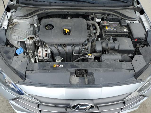 5NPD84LF4LH571547 - 2020 HYUNDAI ELANTRA SEL SILVER photo 11