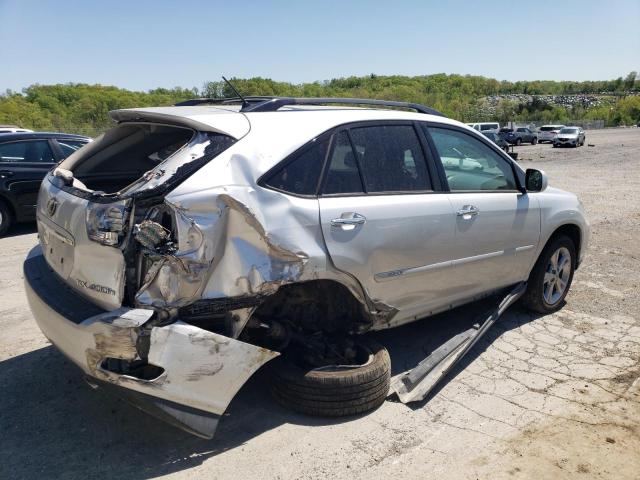 JTJHW31U782040836 - 2008 LEXUS RX 400H SILVER photo 3