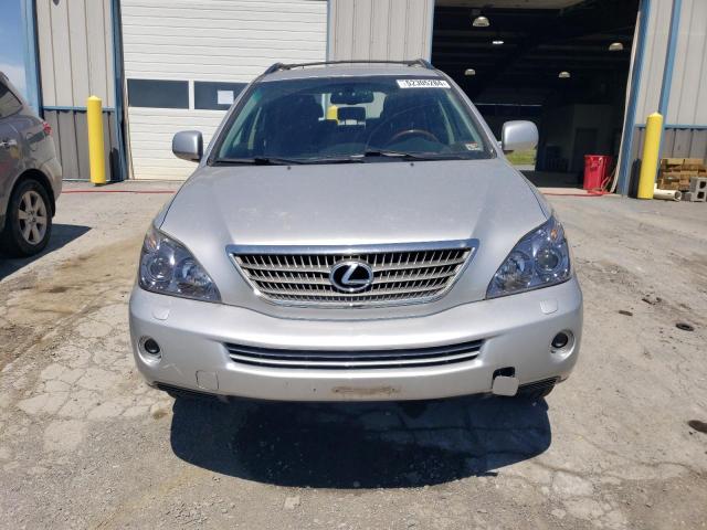 JTJHW31U782040836 - 2008 LEXUS RX 400H SILVER photo 5