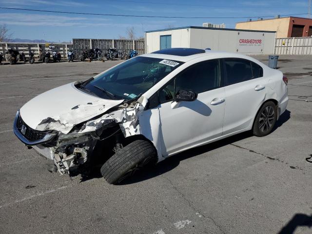 2HGFB2F81FH522316 - 2015 HONDA CIVIC EX WHITE photo 1