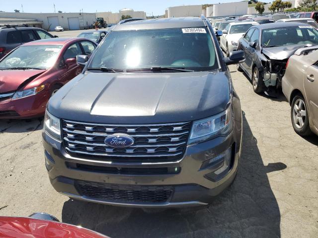 1FM5K7F80HGA93753 - 2017 FORD EXPLORER LIMITED GRAY photo 5