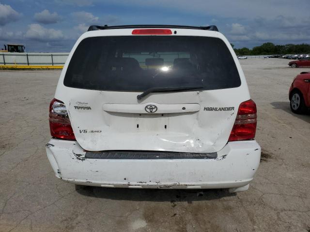 JTEHF21A030141302 - 2003 TOYOTA HIGHLANDER LIMITED WHITE photo 6