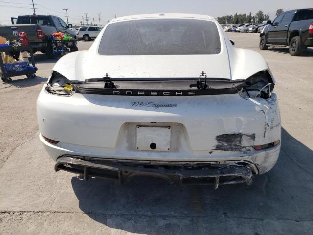 WP0AA2A85JK262409 - 2018 PORSCHE CAYMAN WHITE photo 10