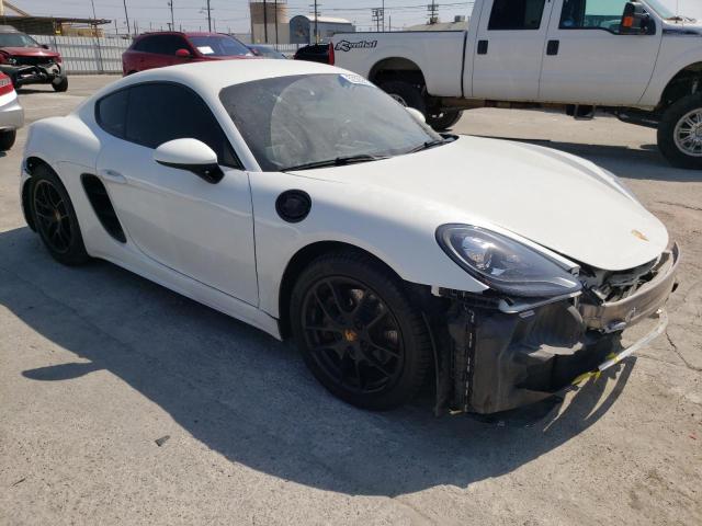 WP0AA2A85JK262409 - 2018 PORSCHE CAYMAN WHITE photo 4