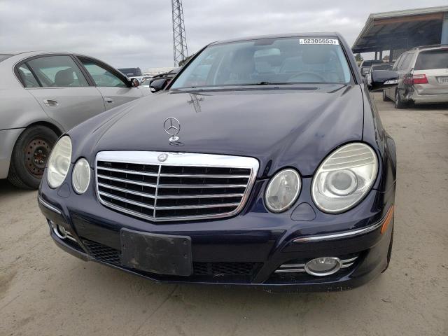 WDBUF56X57B096383 - 2007 MERCEDES-BENZ E 350 BLUE photo 5