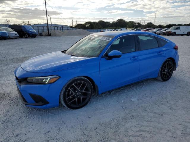 19XFL1H89RE023637 - 2024 HONDA CIVIC SPORT TOURING BLUE photo 1